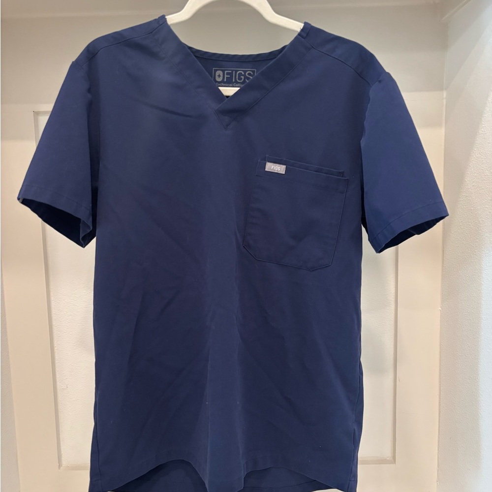 Figs Men's Blue Top & Bottom
